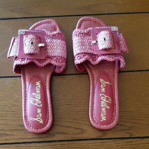 Sam Edelman BAMBI Pink Textured NWOT Slide Sandals SZ 6